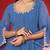 Women Embroidered Sequinned Kurta with Palazzos & Dupatta