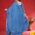 Women Embroidered Sequinned Kurta with Palazzos & Dupatta