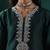 Women Embroidered Regular Thread Work Kurta with Trousers & With Dupatta