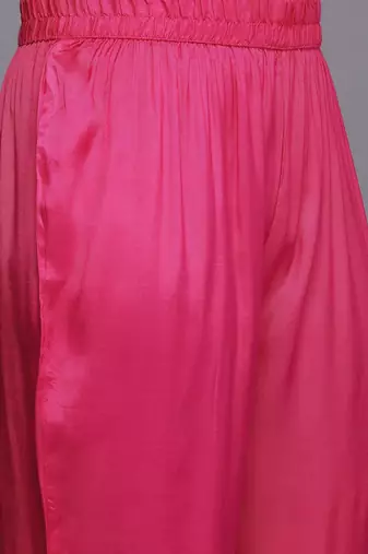 Bandhani Printed Sequinned Kurta With Trousers & Dupatta