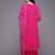 Bandhani Printed Sequinned Kurta With Trousers & Dupatta