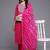 Bandhani Printed Sequinned Kurta With Trousers & Dupatta