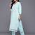 Women Ethnic Motifs Embroidered Regular Chikankari Kurta with Trousers & With Dupatta