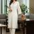 Women Ethnic Motifs Embroidered Regular Thread Work Pure Cotton Kurta with Trousers