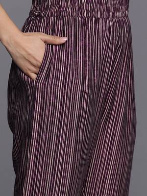Women Bandhani Printed Regular Beads and Stones Kurta with Trousers & Dupatta 3