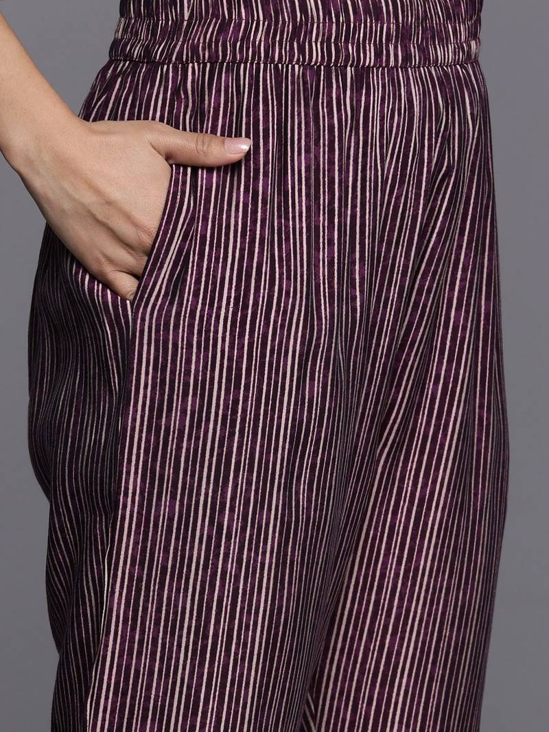 Women Bandhani Printed Regular Beads and Stones Kurta with Trousers & Dupatta