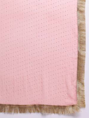 Ethnic Motifs Embroidered Beads & Stones Pure Silk Kurta Set 5