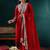 Women Ethnic Motifs Embroidered Regular Kurta with Trousers & With Dupatta