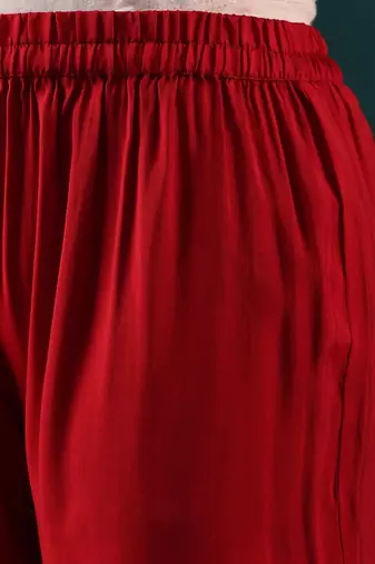 Women Ethnic Motifs Embroidered Regular Kurta with Trousers & With Dupatta