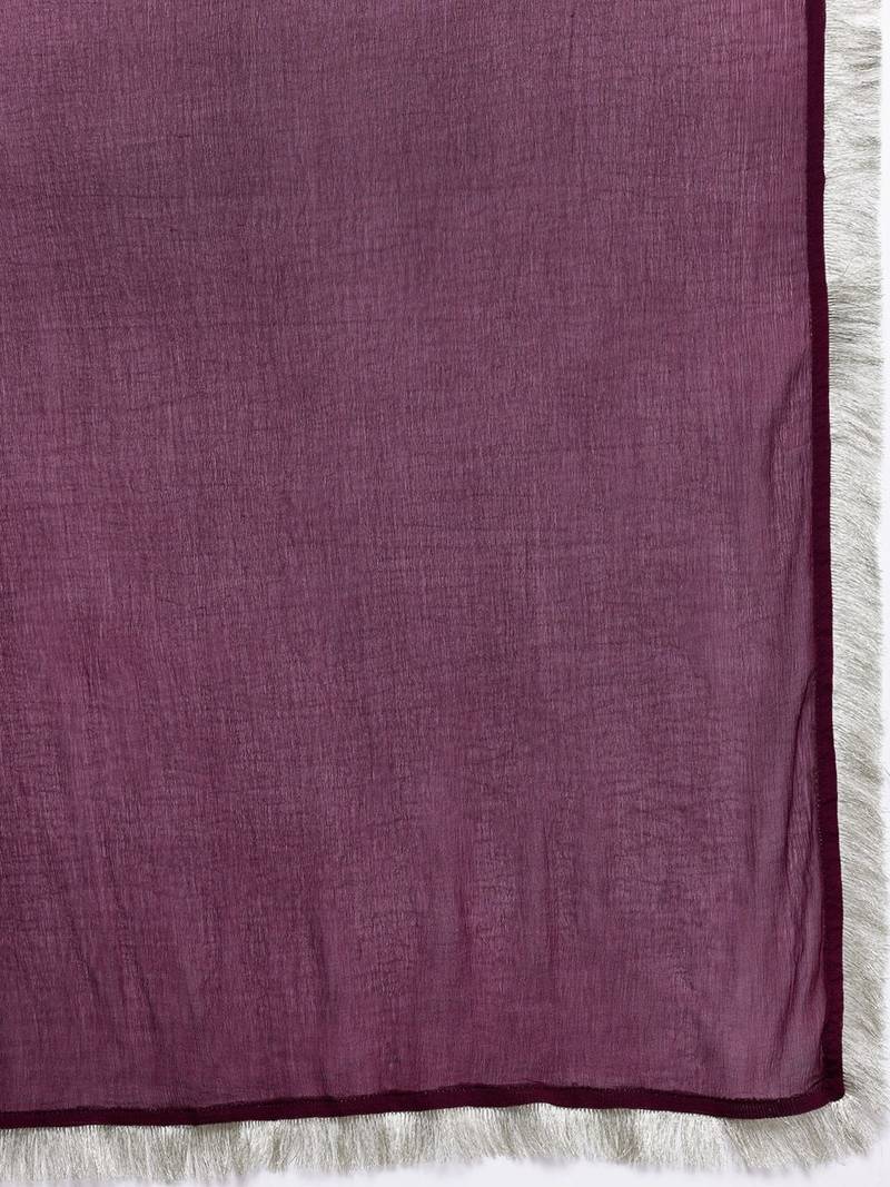 Ethnic Motifs Embroidered Sequinned Kurta With Trousers & Dupatta