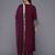 Ethnic Motifs Embroidered Sequinned Kurta With Trousers & Dupatta