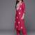 Floral Embroidered Thread Work Pure Cotton Kurta with Trousers & Dupatta