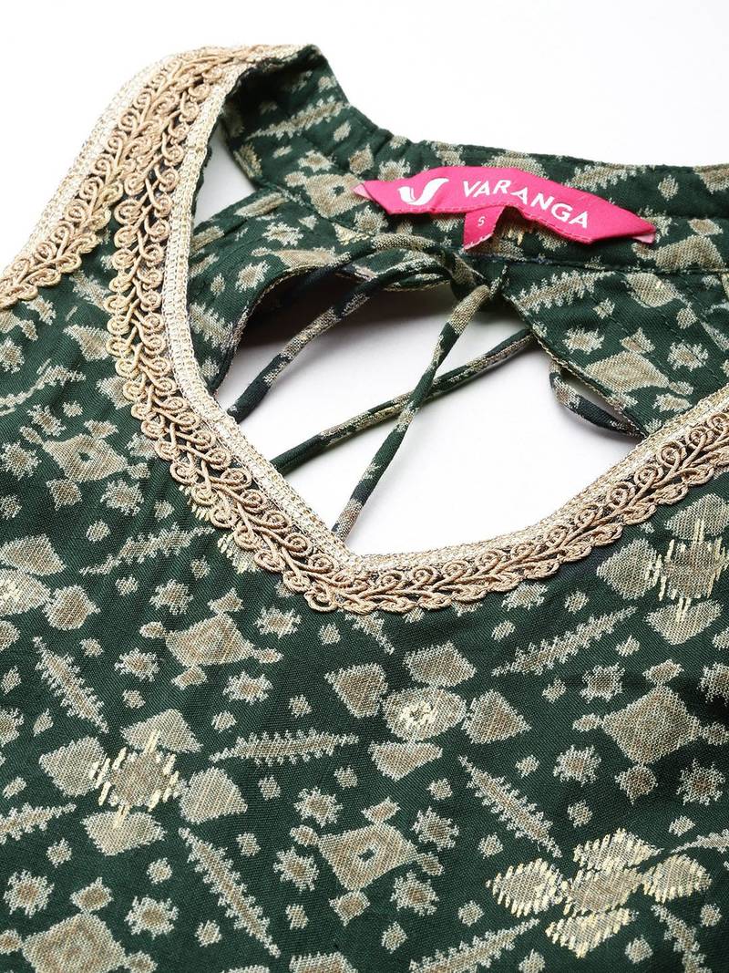 Women Regular Sequined Kurta with Trousers & Dupatta