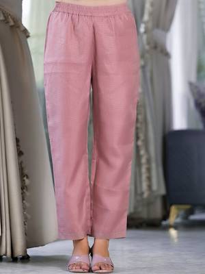 Kota Check V Neck Long Puffed Sleeves Straight Kurta With Trouser 6