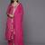 Women Bandhani Printed Regular Thread Work Kurta with Trousers & With Dupatta