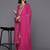 Women Bandhani Printed Regular Thread Work Kurta with Trousers & With Dupatta