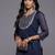 Leheriya Printed Regular Kurta with Trousers