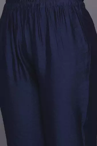 Leheriya Printed Regular Kurta with Trousers