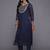 Leheriya Printed Regular Kurta with Trousers