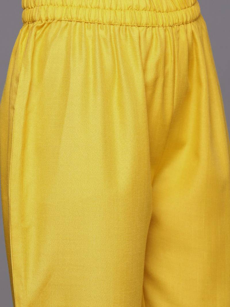 Women Regular Kurta with Trousers & With Dupatta