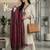 Women Embroidered Regular Thread Work Kurta with Trousers & With Dupatta