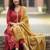 Women Ethnic Motifs Embroidered Panelled Thread Work Pure Cotton Kurta with Trousers & With Dupatta