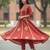 Women Ethnic Motifs Embroidered Panelled Thread Work Pure Cotton Kurta with Trousers & With Dupatta