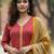 Women Ethnic Motifs Embroidered Panelled Thread Work Pure Cotton Kurta with Trousers & With Dupatta