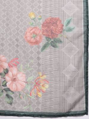 Women Ethnic Motifs Embroidered Kurta with Palazzo & Dupatta 4