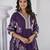 Women Printed Regular Thread Work Pure Cotton Kurta with Trousers & With Dupatta