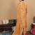 Ethnic Motifs Woven Design Sequinned Straight Kurta with Trousers & Dupatta