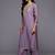 Paisley Embroidered Regular Kurta with Trousers & With Dupatta