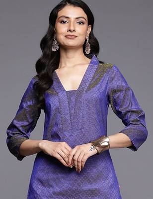 Jacquard Kurta with Palazzos 2