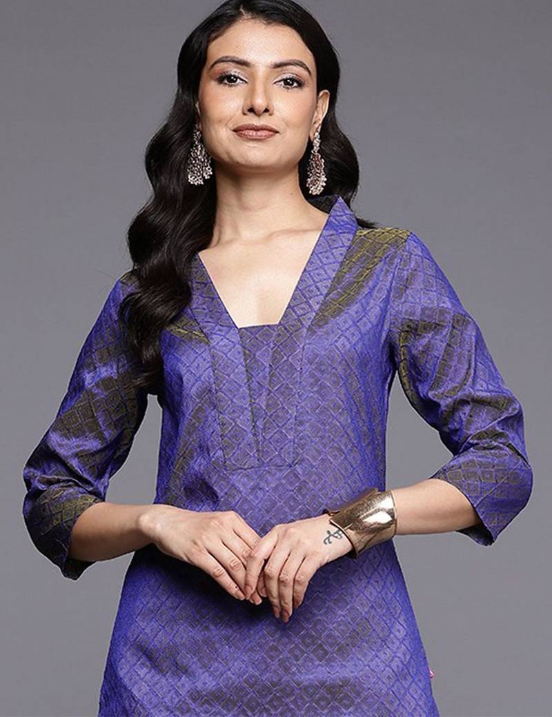 Jacquard Kurta with Palazzos