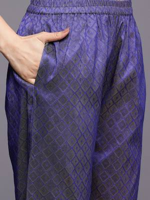 Jacquard Kurta with Palazzos 4