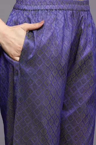 Jacquard Kurta with Palazzos