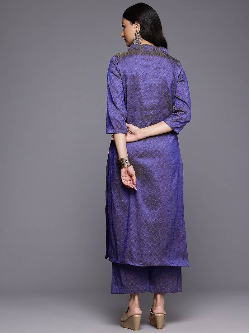 Jacquard Kurta with Palazzos