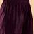 Purple Floral Embroidered Sequinned Velvet Straight Kurta with Trousers & Dupatta