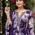 Notch Neck Floral Regular Pure Silk Straight Kurta with Trousers & With Dupatta