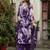 Notch Neck Floral Regular Pure Silk Straight Kurta with Trousers & With Dupatta