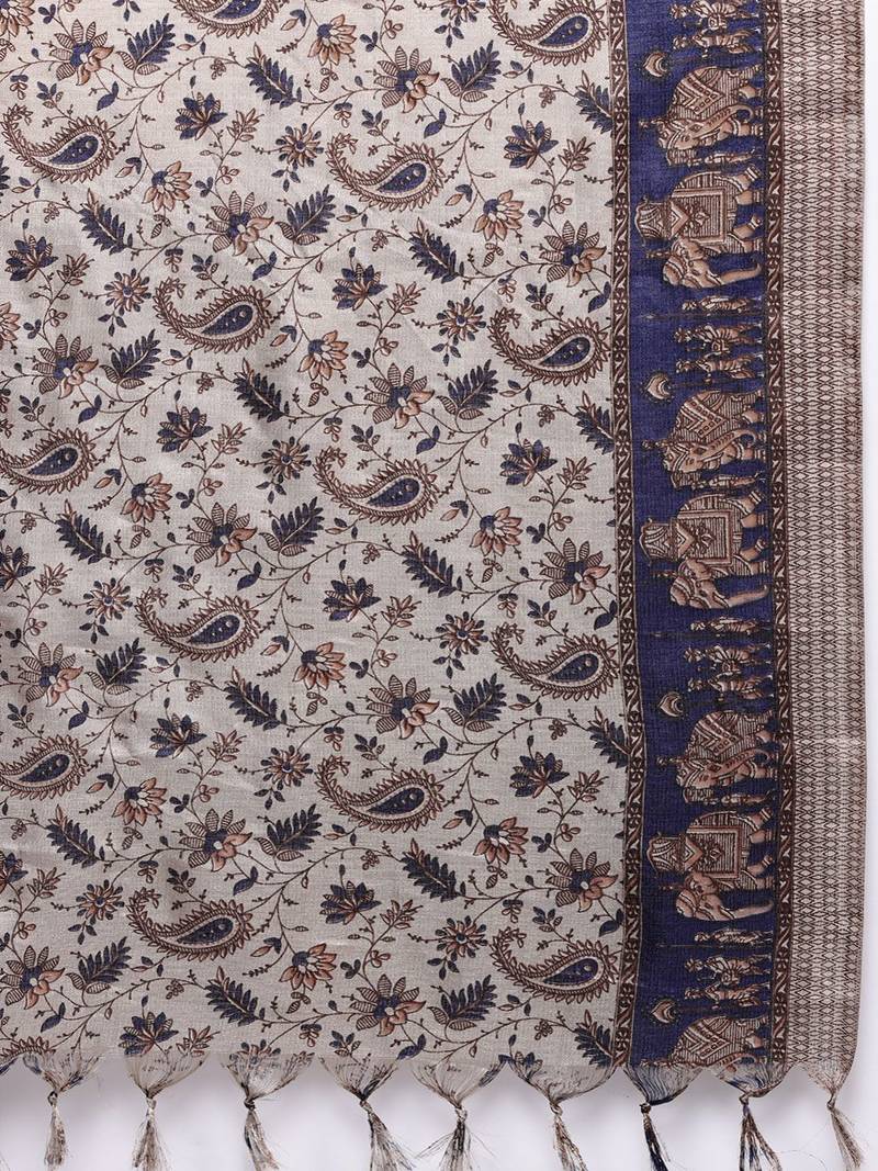 Ethnic Gotta Patti Kurta With Trousers & Dupatta