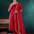 Women Floral Embroidered Regular Thread Work Kurta with Trousers & With Dupatta