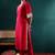 Women Floral Embroidered Regular Thread Work Kurta with Trousers & With Dupatta