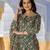Floral Printed Regular Kurta with Trouser & Dupatta