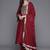 Ethnic Motifs Embroidered Regular Sequinned Kurta with Trousers & With Dupatta