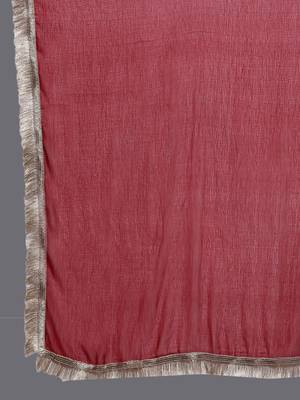 Ethnic Motifs Embroidered Regular Kurta with Trousers & With Dupatta 4