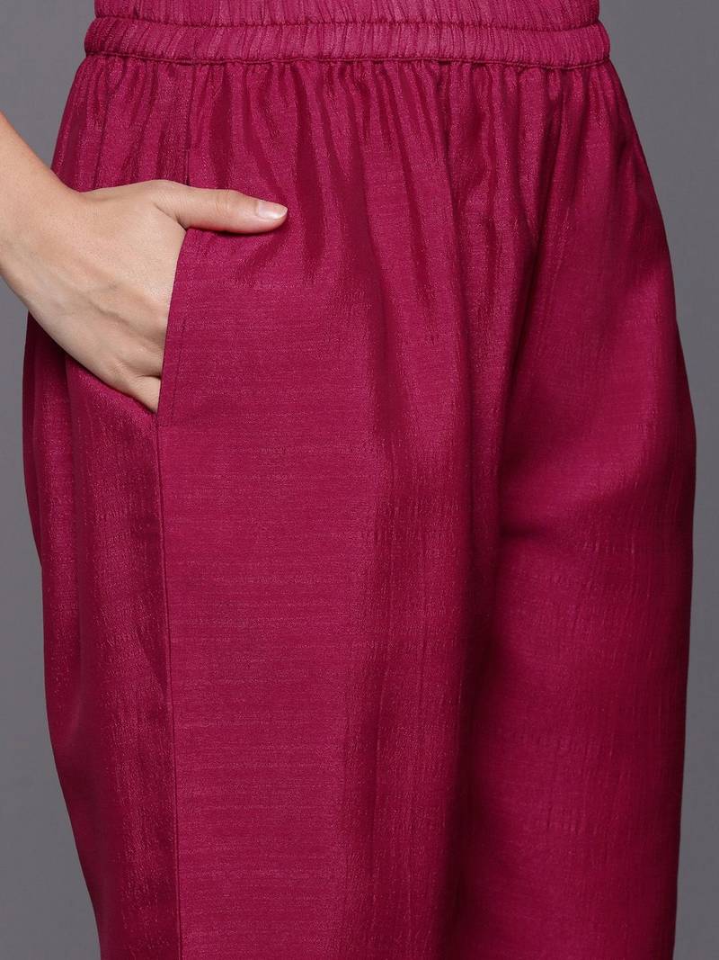 Women Regular Gotta Patti Kurta with Trousers & With Dupatta