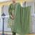 Floral Regular Pure Silk Kurta with Trouser & Dupatta