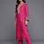 Ethnic Motifs Woven Design Sequinned Kurta with Trousers & Dupatta