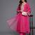 Ethnic Motifs Woven Design Sequinned Kurta with Trousers & Dupatta